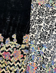 Bordered Palachi Shirt And Dupatta