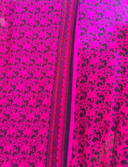 100% Pure Charmeuse Silk With Crinkle Chiffon Dupatta