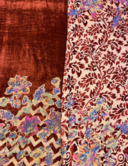 Bordered Palachi Shirt And Dupatta