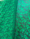 100% Pure Charmeuse Silk With Crinkle Chiffon Dupatta