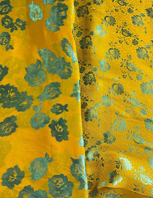 Pure China Patti Shirt With Pure Broshia Dupatta