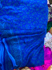 Pure Crape With Chiffon Dupatta