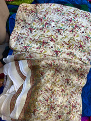 Pure Crape With Chiffon Dupatta